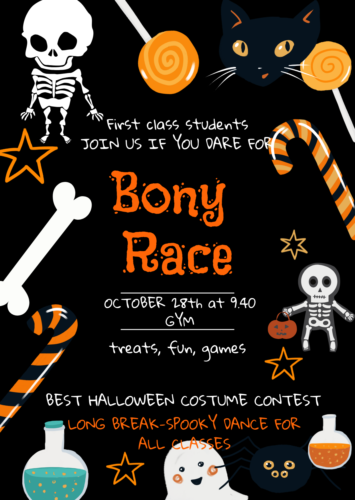 Funny Halloween Party Invitation1