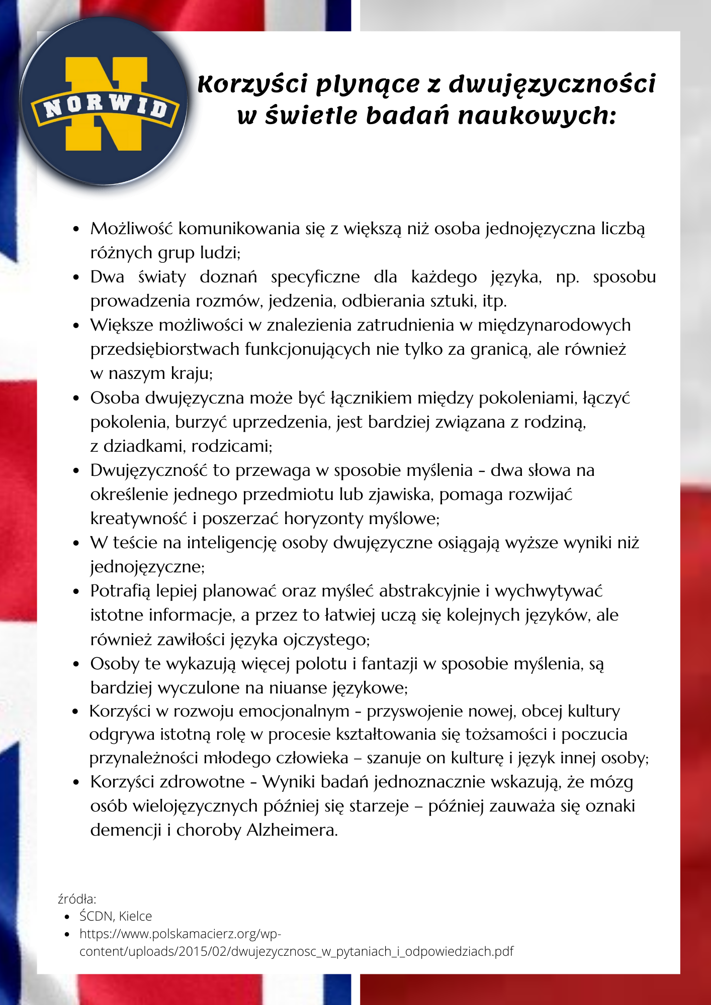 Dwujęzyczność w świetle badań